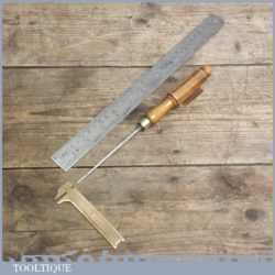 Vintage Forged Steel Carving Chisel By William Marples Of Sheffield