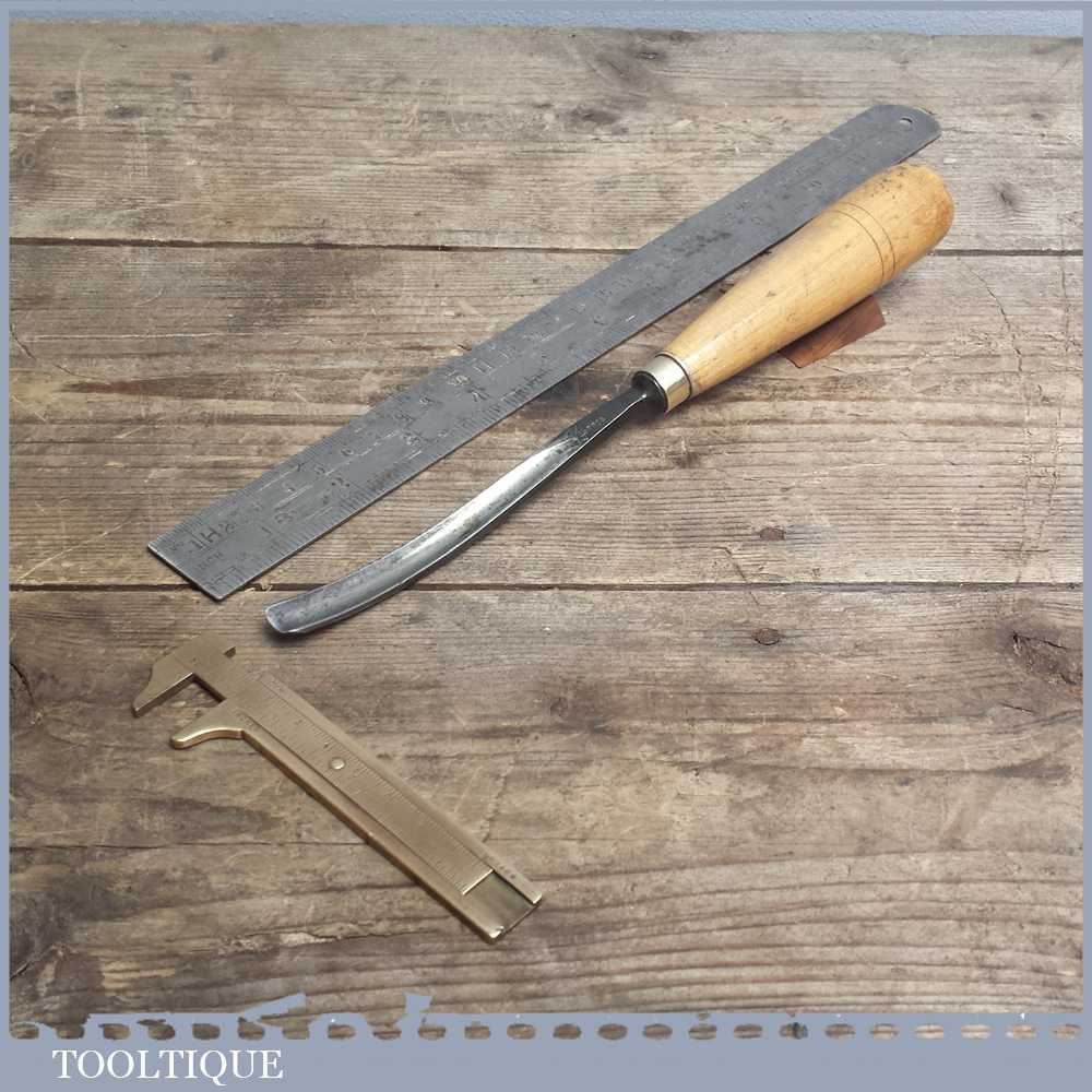 Vintage Forged Steel Carving Chisel By BUCK BROS - Sharpened & Honed