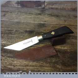 Vintage Friedrich Herder ABR Saddler’s Leatherworking Skew Blade Cutter Solingen
