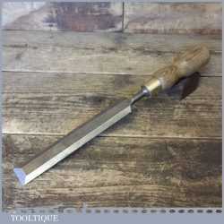 Vintage Carpenters 1 ¼” Patternmakers Bevel Edge Chisel - Fully Refurbished & Sharpened