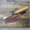 Vintage Wm Marples & Sons Sheffield 1¼” Wide Firmer Chisel - Sharpened