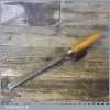 Vintage W Marples & Sons Sheffield Pattern Makers 7/8” Flat Firmer Paring Chisel