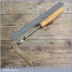 Vintage Forged Steel Carving Chisel By Pfiel Of Switzerland