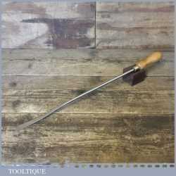 Vintage Saddlers Leatherworking Seat Iron Saddlers Collar Makers Tool - Good Condition