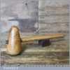 Vintage Lignum Vitae Plumbers Bossing Mallet - Good Condition