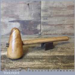 Vintage Lignum Vitae Plumbers Bossing Mallet - Good Condition