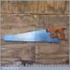 Vintage 24” Spear And Jackson Sheffield Rip Hand Saw 7 TPI - Fully Refurbished