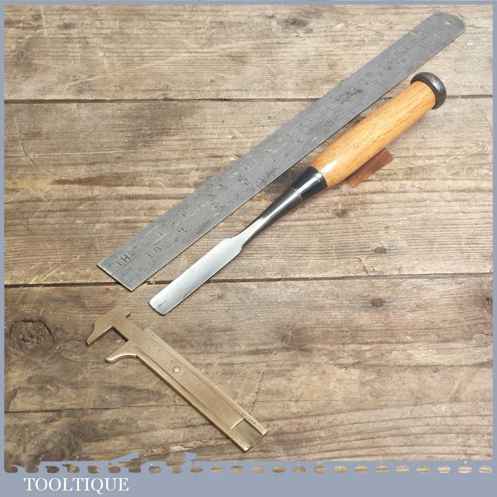 Vintage Forged Steel Carving Chisel By Oire Nomi Japan