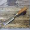 Vintage Tyzack 1 7/16” Wide Bevel Edge Chisel With Boxwood Handle