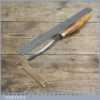 Vintage Forged Steel Carving Chisel By Thomas Ibotson Of Sheffield