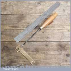 Vintage Forged Steel Carving Chisel By Herring Bros Of London