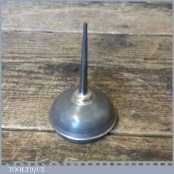 Vintage Sewing Machine Thumb Push Oil Can Or Oiler - Good Condition