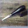 Early Vintage Gunsmiths Screwdriver Turnscrew Ebony Handle - Good Condition