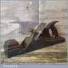 Antique 14½” Scottish Pattern Panel Plane With Nice Detailed Mahogany Infill