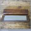 Vintage Boxed 7 ¾” x 1 ¾” Tam O Shanter Natural Honing Stone - Good Condition