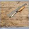 Vintage Forged Steel Carving Chisel - Sharpened & Honed