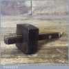Vintage Rosewood Brass Mortise Gauge Smooth Action - Good Condition