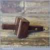 Vintage Rosewood Brass Mortise Gauge Smooth Action - Good Condition