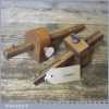 Vintage Standard Beech Carpenters Marking Gauge And Mortice Gauge