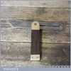 Vintage Carpenters Rosewood And Brass 7 ½” Sliding Bevel - Good Condition
