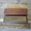 Vintage 8” x 2” Natural Washita Oil Stone In Box - Good Condition