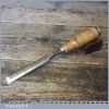 Vintage Erik Anton Berg 3/4” Bevel Edge Paring Chisel - Fully Refurbished