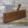 Antique Joseph Sims London 1814-1834 Ogee Bead Moulding Plane - 3/8”