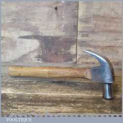Vintage English Made No: 2 Cast Steel Claw Hammer - Good Condition