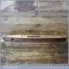 Vintage 12” Rabone & Sons No: 1625 Mahogany Brass Boat Level - Good Condition