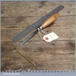 Vintage Forged Steel Carving Chisel By J B ADDIS - Sharpened and Honed