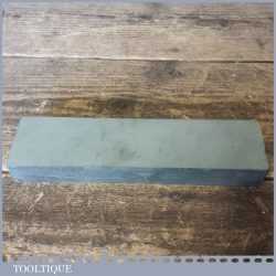 Vintage 8” x 2” Natural Llyn Idwal Green Natural Honing Oilstone - Good Condition