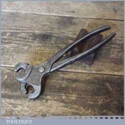 Antique Farming Tool Double Ended Pig Hog Nose Ringing Pliers