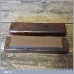 Vintage 8” x 1 3/4” India Combination Oil Stone - Good Condition