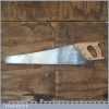 Vintage 24” Spear And Jackson Sheffield 6 TPI RIP Hand Saw - Fully Refurbished
