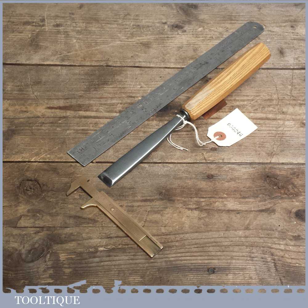 Vintage Forged Steel Carving Chisel By Pfiel - Sharpened and Honed