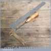 Vintage Forged Steel Carving Chisel By Marples & Sons - Carpenters Tool