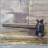 Unusual Antique Blacksmiths Steel Heavy Duty Shaping Hammer - Good Condition