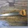 Vintage Gardeners Double Edge Pruning Saw Beech Handle - Good Condition