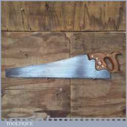 Vintage 26” Spear And Jackson Sheffield No: 88 RIP Handsaw 5 TPI - Fully Refurbished