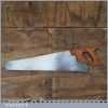 Vintage 22” Tyzack Turner RIP Hand Saw 9 TPI - Sharpened Ready To Use 