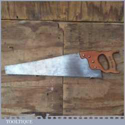 Vintage 20 ½” Spear And Jackson Sheffield RIP Hand Saw 7 TPI - Sharpened Ready To Use