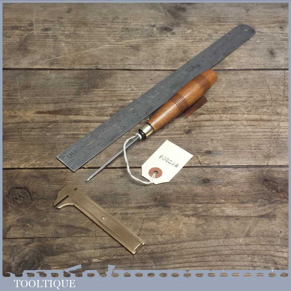 Vintage Forged Steel Carving Chisel By Mathieson - Sharpened and Honed