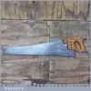 Vintage Sheffield 24” Cross Cut Hand Saw 6 TPI - Sharpened Ready For Use