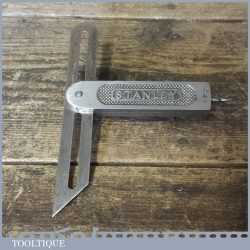 Antique 6” Stanley USA No: 18 Steel Quick Release Adjustable Bevel PAT Date 7-14 08