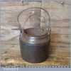 Vintage T & C Clark & Co No: 4 Large Cast Iron Glue Pot - Good Condition