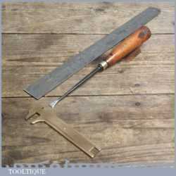 Vintage Fishtail Carving Chisel - Sharpened and Honed