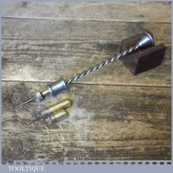 Vintage 7” Archimedes Drill Made By Hobbies Dereham - Good Condition