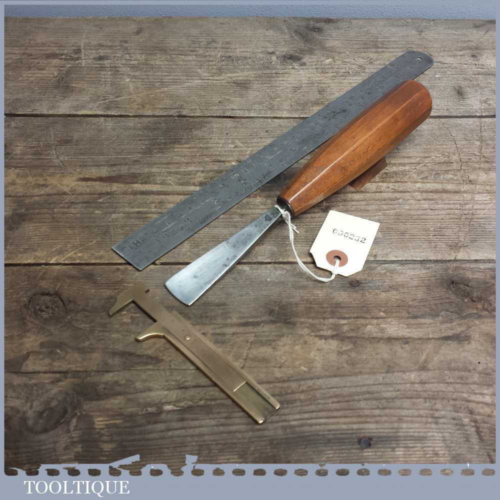 Vintage Forged Steel Carving Chisel by ACORN (HENRY TAYLOR)
