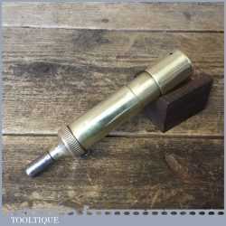 Vintage 6” Brass Automotive Grease Gun - Good Condition