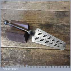 Early Vintage Engineers Cast Steel Metric Thread Gauge - Good Condition